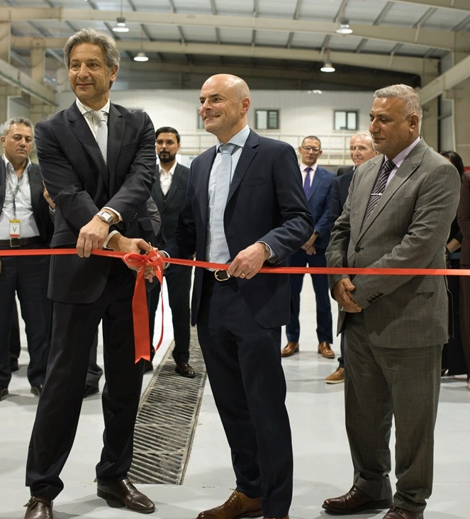 Ribbon cutting at BTTC